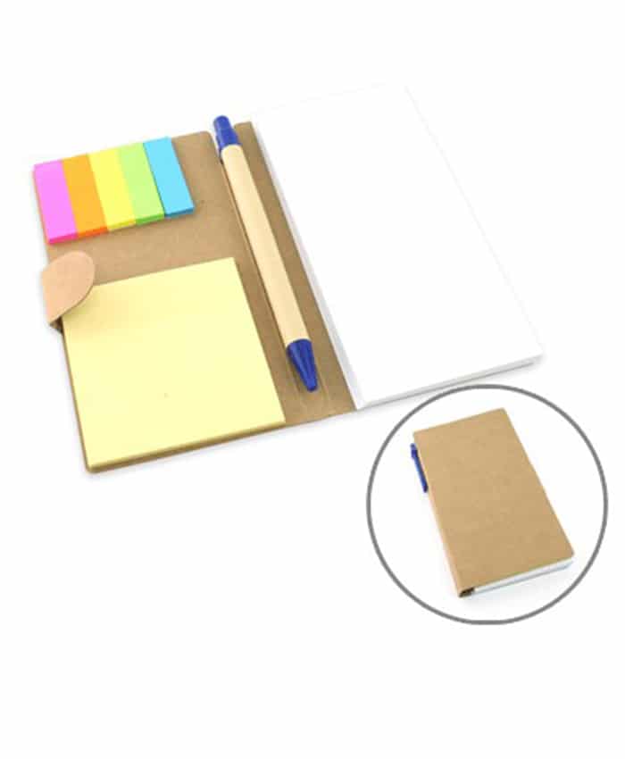 ECO FRIENDLY NOTEPAD WITH PEN