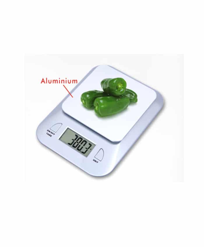 ALUMINIUM KITCHEN SCALE