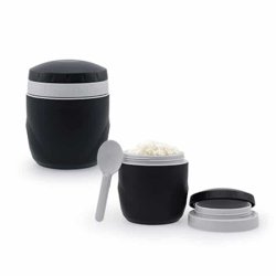 PP FOOD JAR WITH COLLAPSIBLE SPOON