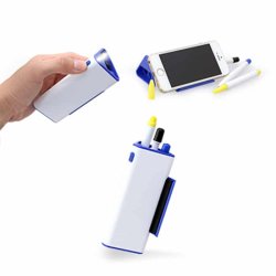 PEN SET WITH PHONE HOLDER AND TORCH LIGHT