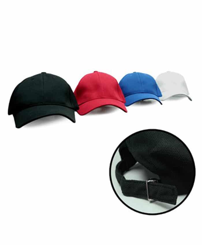 PLAIN CAP WITH SILVER BUCKLE