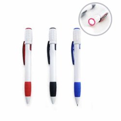 PLASTIC BALL PEN WITH TORCH LIGHT