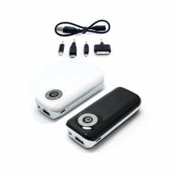PORTABLE CHARGER WITH TORCH LIGHT