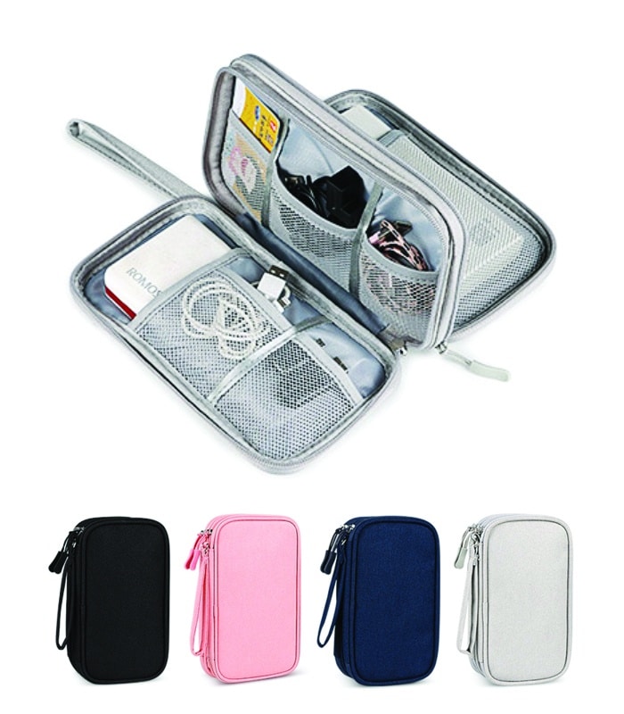 Double Layer Electronic Gadget Organiser