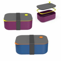 SINGLE LAYER FASHION BENTO BOX