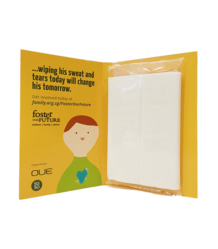 Promotional Cardboard Tissue