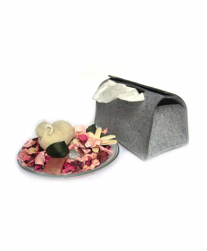 CUSTOMISATION FELT TISSUE BOX COVER