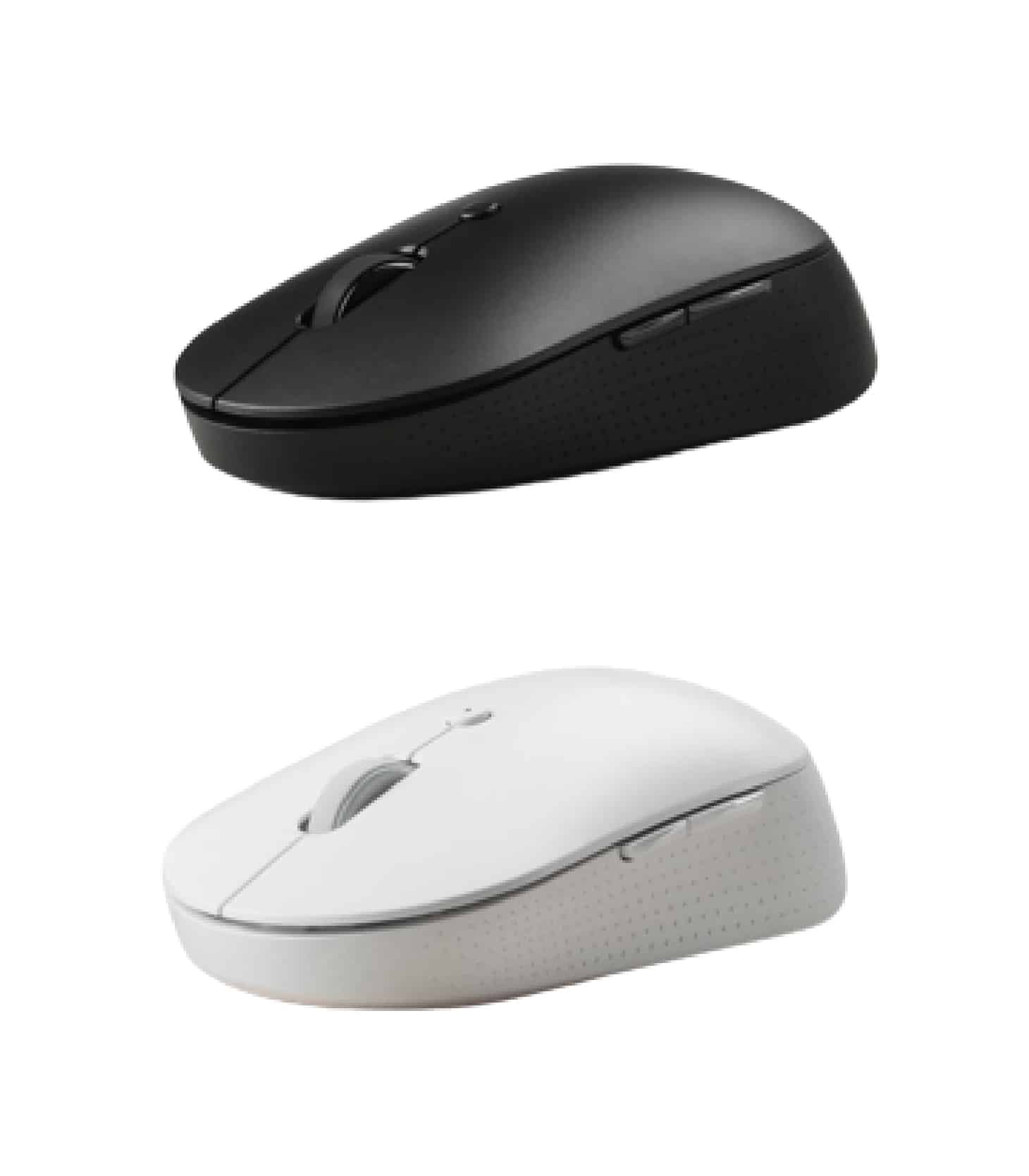 Xiaomi Mi Mouse Wireless Silenzioso, Doppia Modalità (Bluetooth+2.4GHz), Bianco – Perfetto Per Ufficio E Casa