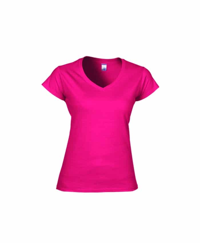 GILDAN PREMIUM COTTON V-NECK TEE FOR FEMALE