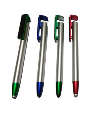 3 IN 1 TRENDY FUNCTIONAL PLASTIC BALL PEN