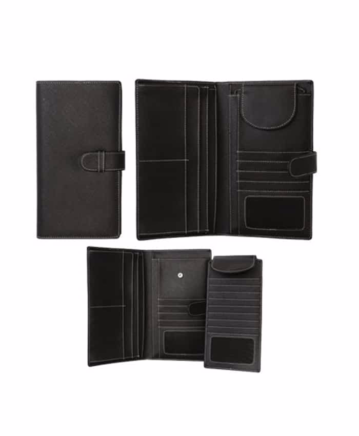 BLACK EXPANDABLE TRAVEL ORGANISER