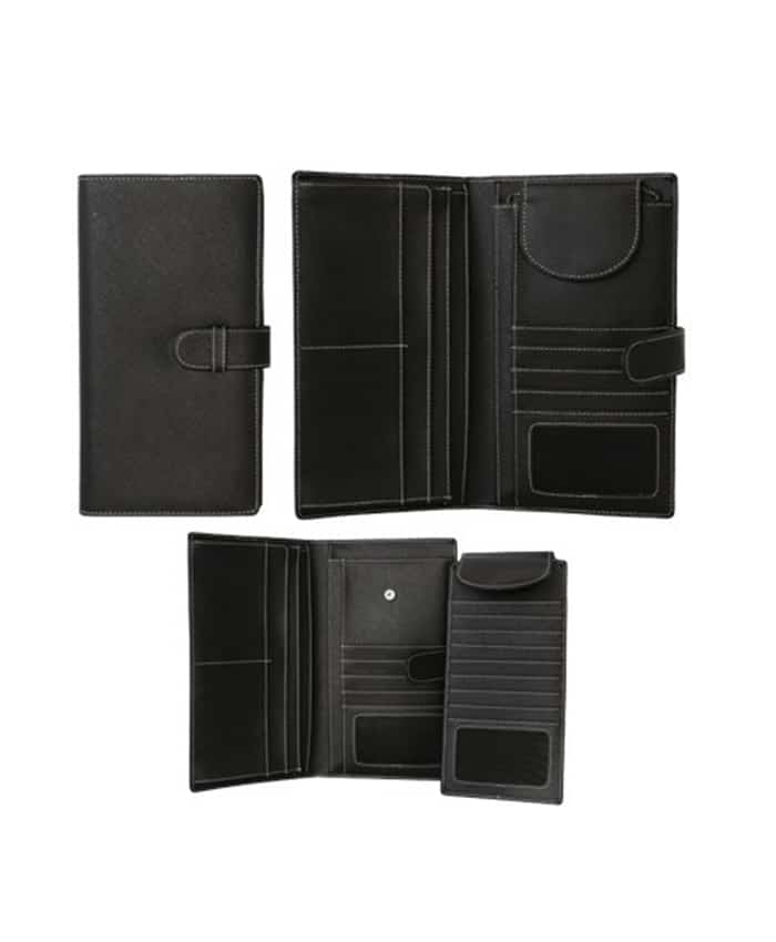 BLACK EXPANDABLE TRAVEL ORGANISER