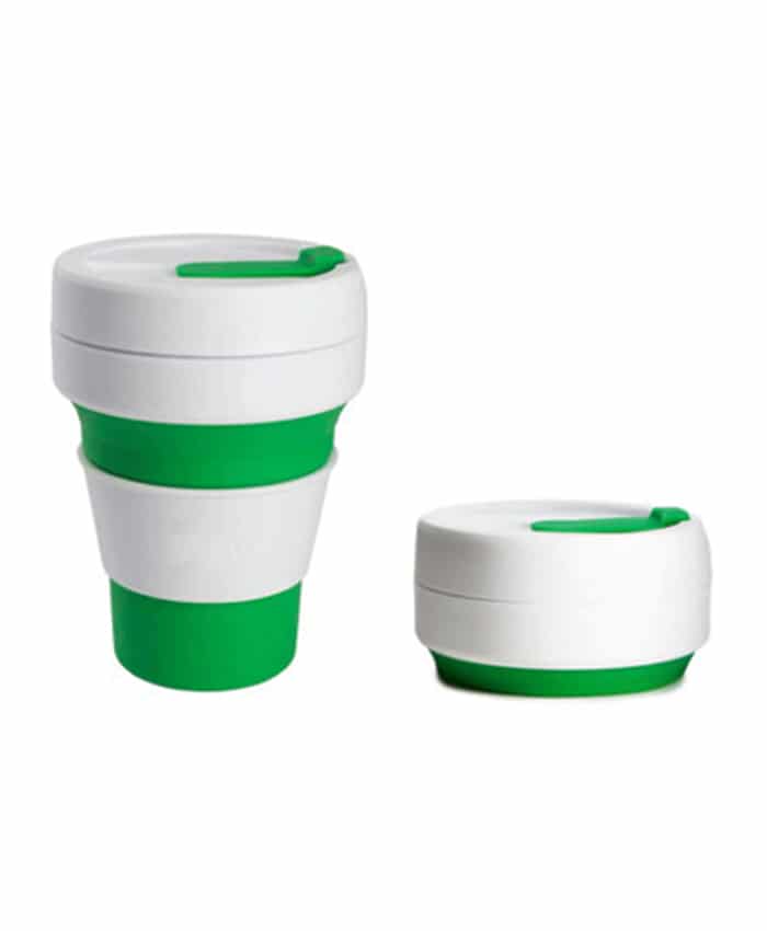 350ML COLLAPSIBLE SILICONE COFFEE MUG