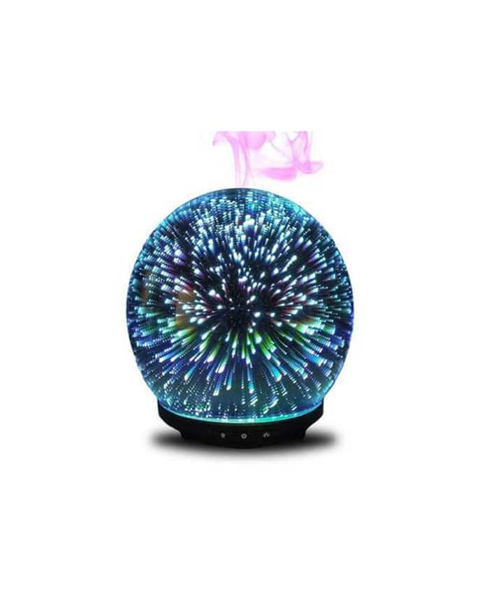 FIREWORK USB OIL AROMA DIFFUSER WITH LED