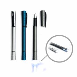 FUNCTIONAL BALL PEN WITH TORCH LIGHT