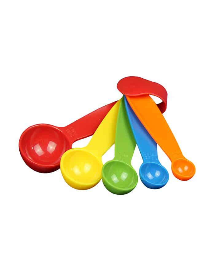 COLOURFUL MEASURING SPOON SET