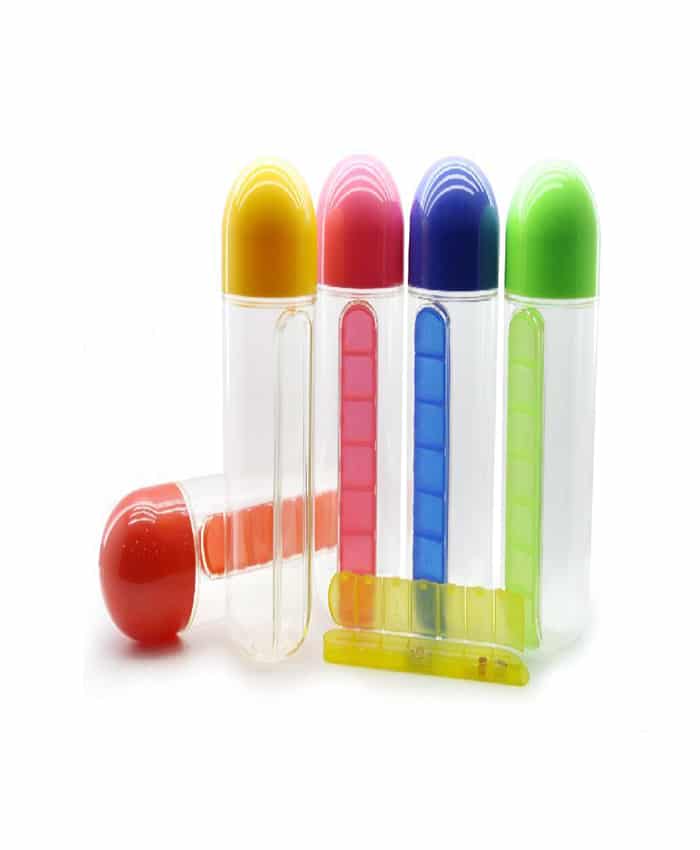 PILL CASE WATER BOTTLE