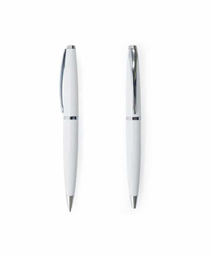 WHITE ALUMINIUM PEN