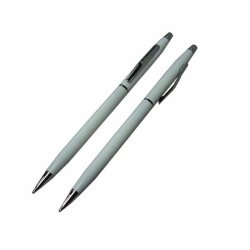 METAL BALL PEN WITH SILVER CLIP
