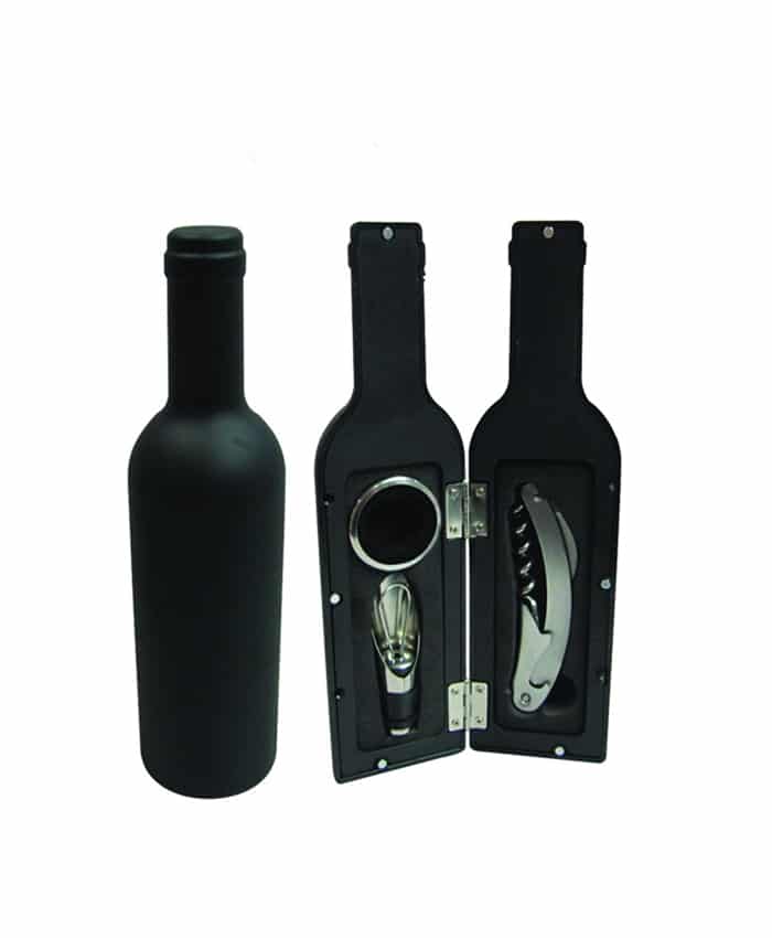 WINE ACCESSORIES SET WITH BOTTLE BOX