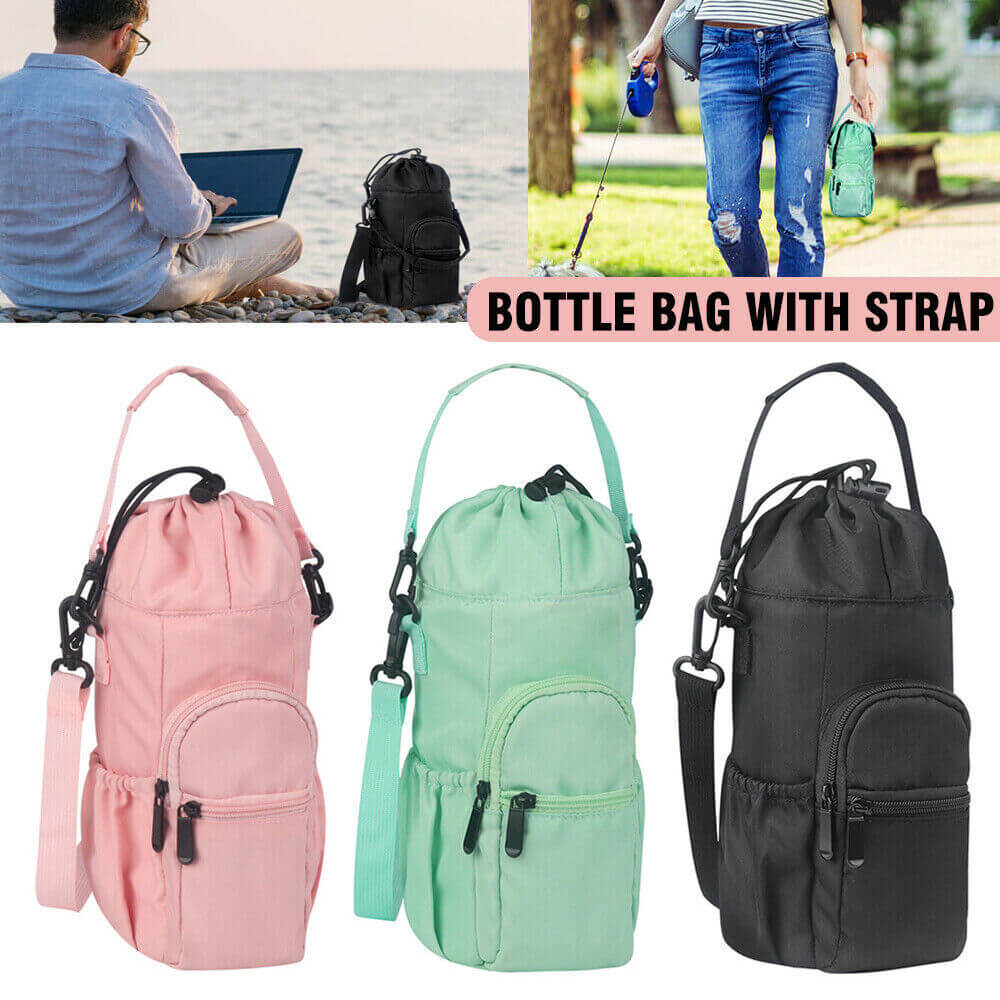 Water Bottle Holder Sling Bag