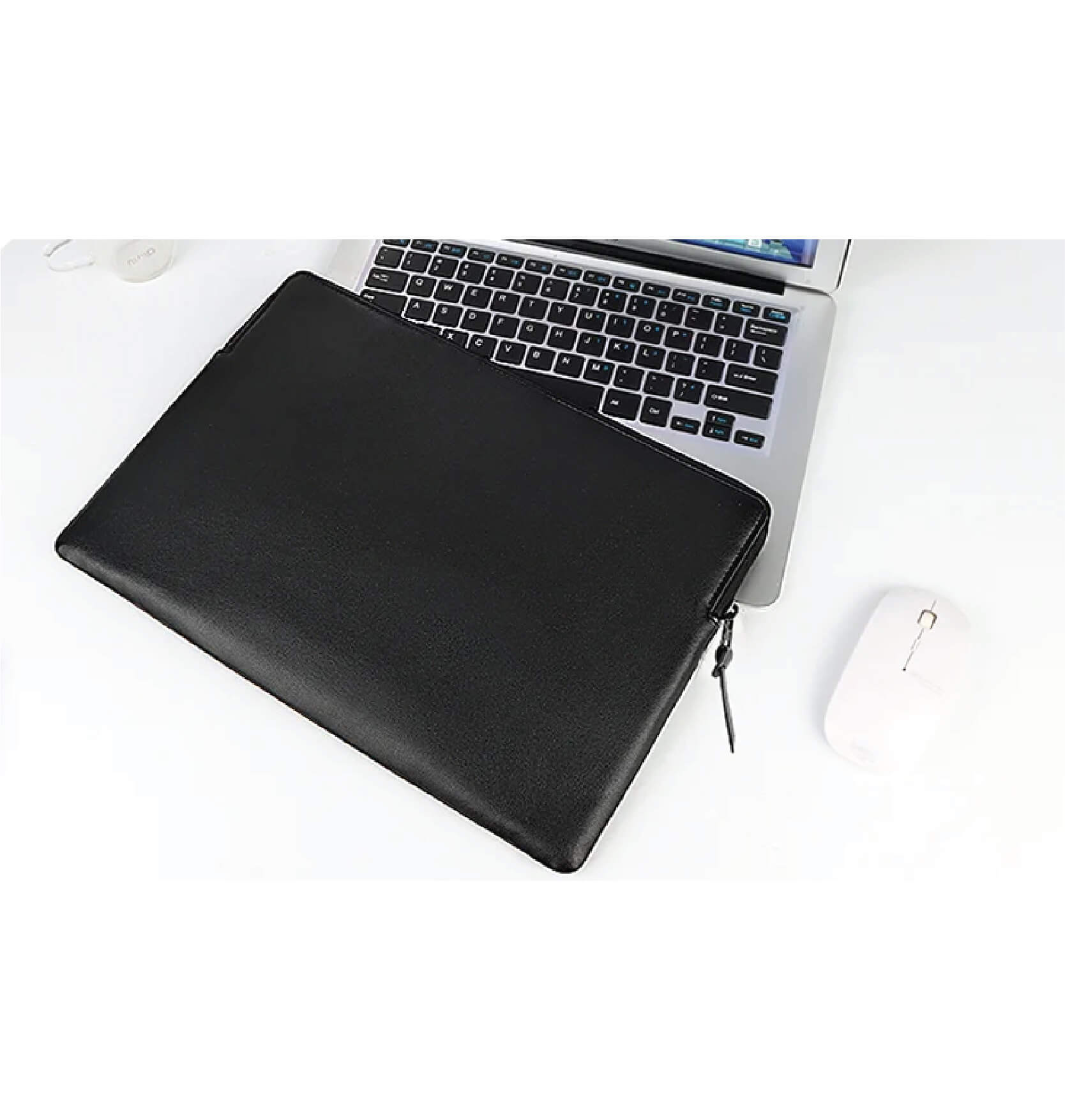 15.6in Portable PU Laptop Sleeve