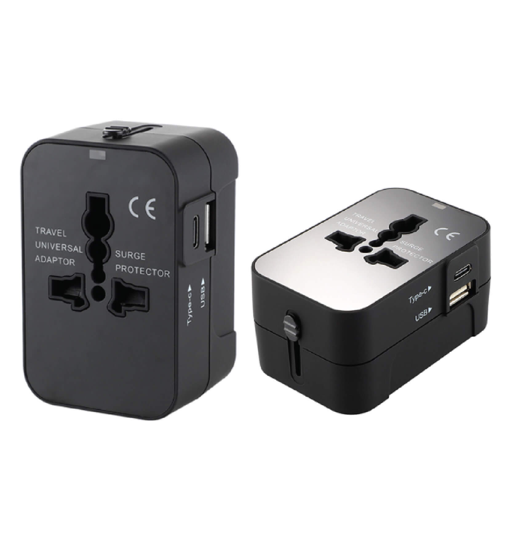 PD20W+QC18W Travel Adaptor with 1 USB + 1 Type C