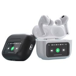 Touch-Screen-ANC-TWS-Wireless-Bluetooth-Earphone-corporate-gift-singapore