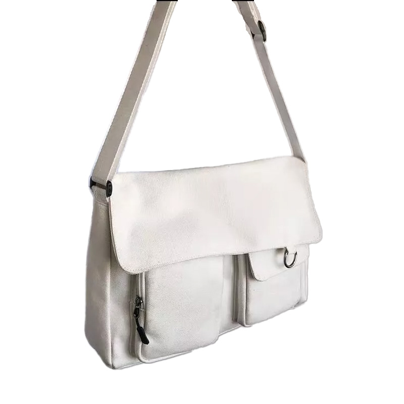 Canvas Messenger Sling Bag