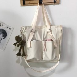 Large Capacity Sling Canvas Bag