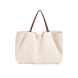 Large Capacity Wide Canvas Hand Bag