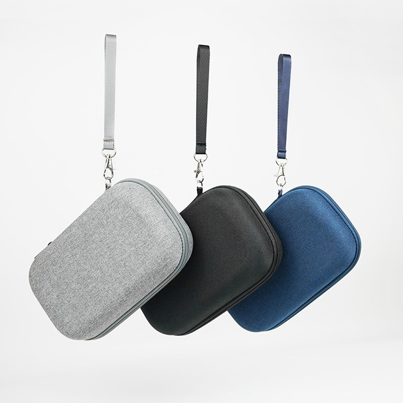 Double-layer Hard Shell Pouch for Gadget Accessories