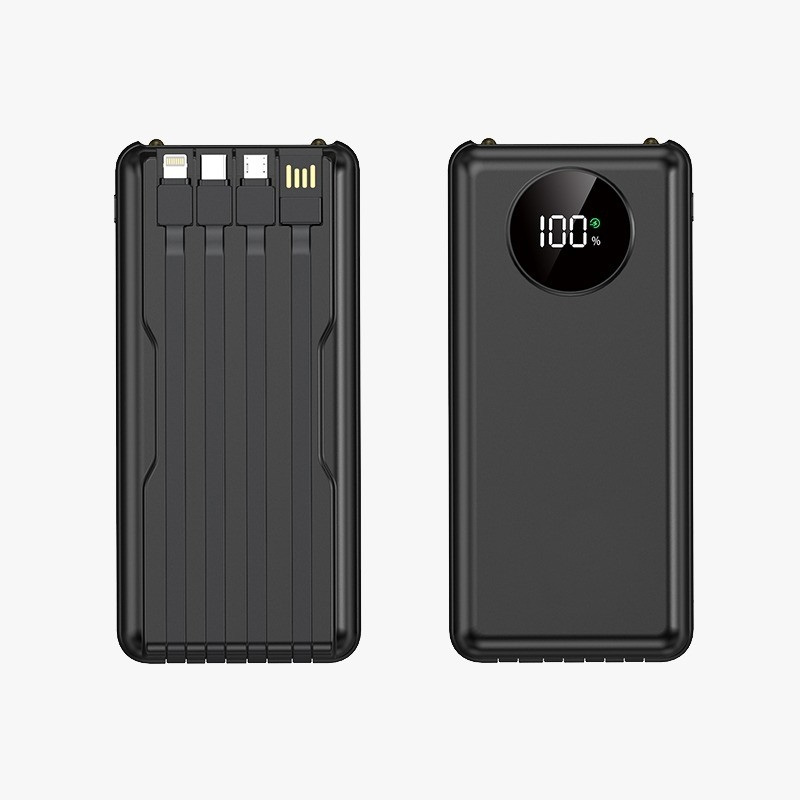 Quick Charge Power Bank with LED Torch