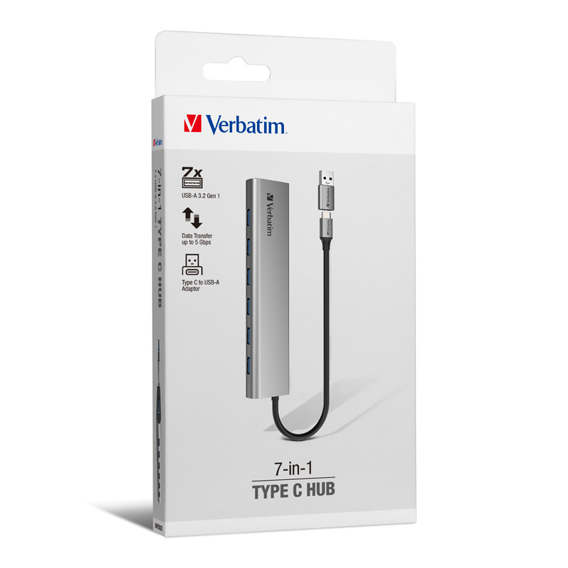 Verbatim 7-in-1 Type C Hub