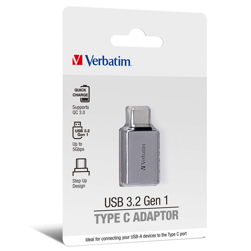 Verbatim USB 3.2 Gen 1 Type C Adaptor