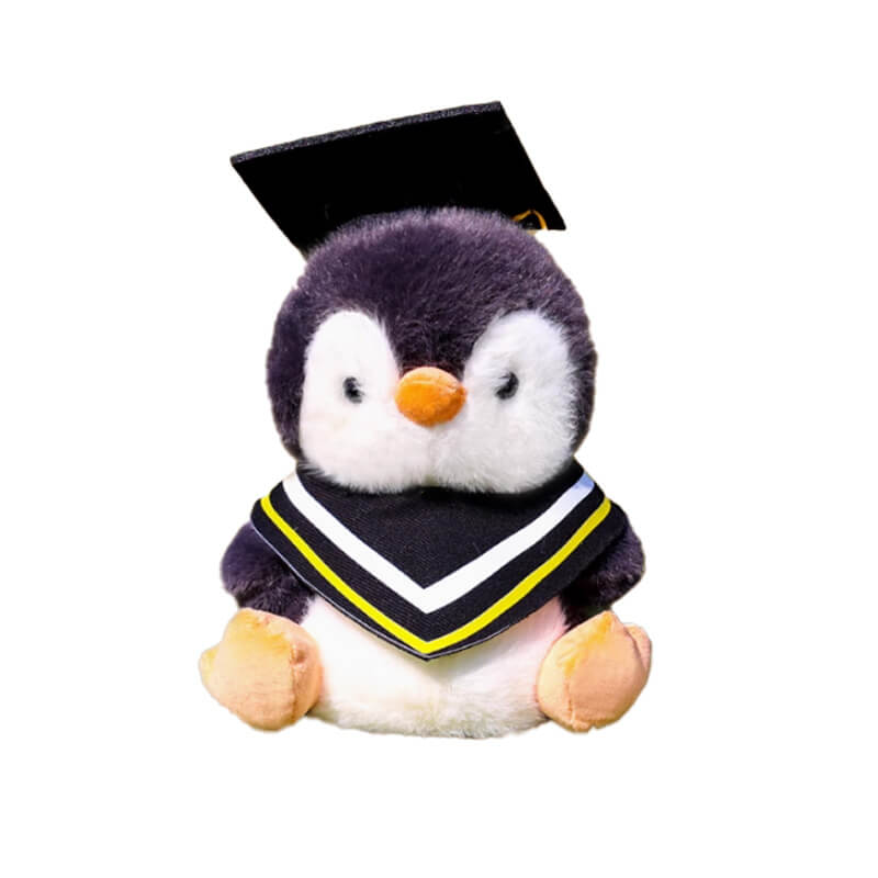 Soft Penguin Graduation Plush