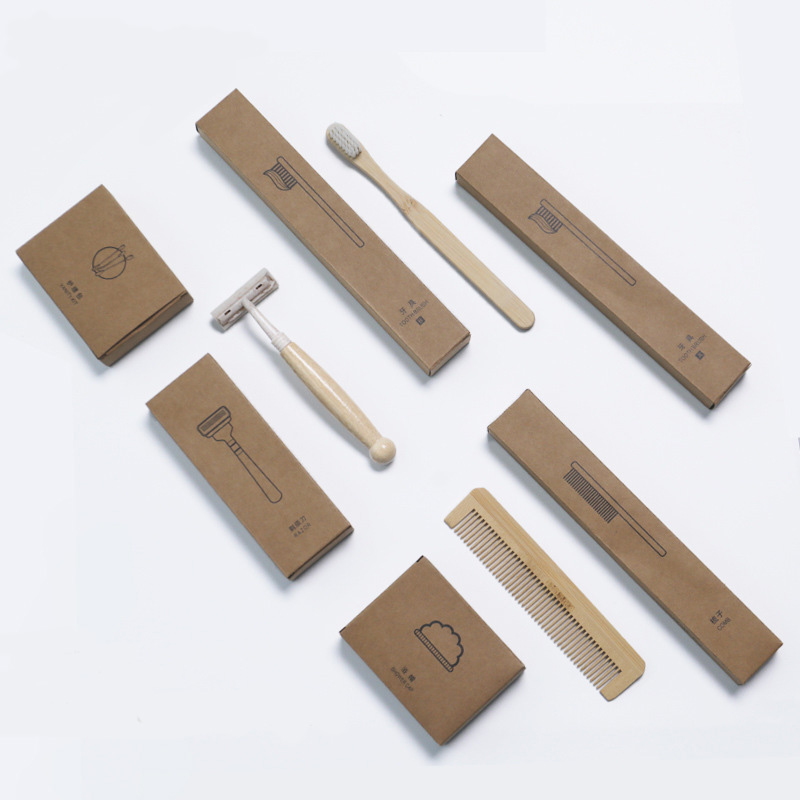 Eco Friendly Degradable Hotel Toiletries Kit
