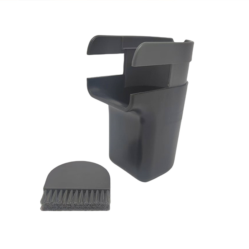 Attachable Small Desktop Trash Can with Sweeper