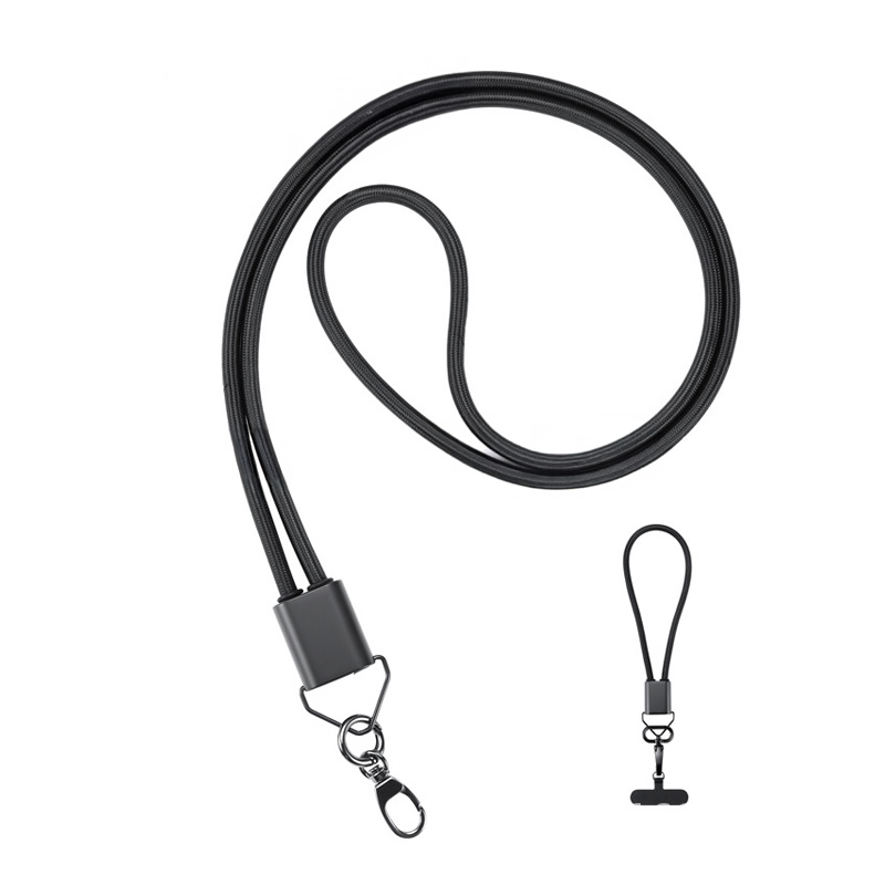 Eco Friendly 2-in-1 Charging Cable Lanyard