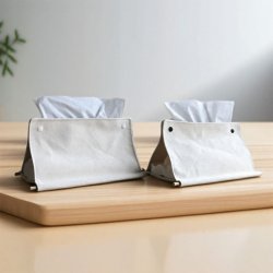 Canvas Facial Tissue Box