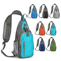 Zipper Compartments Chest Bag