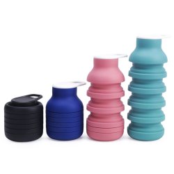 Collapsible Silicone Water Bottle