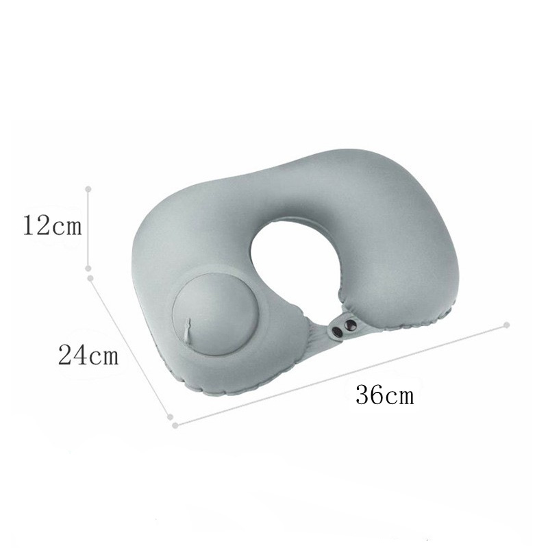 Pump Inflatable Neck Pillow