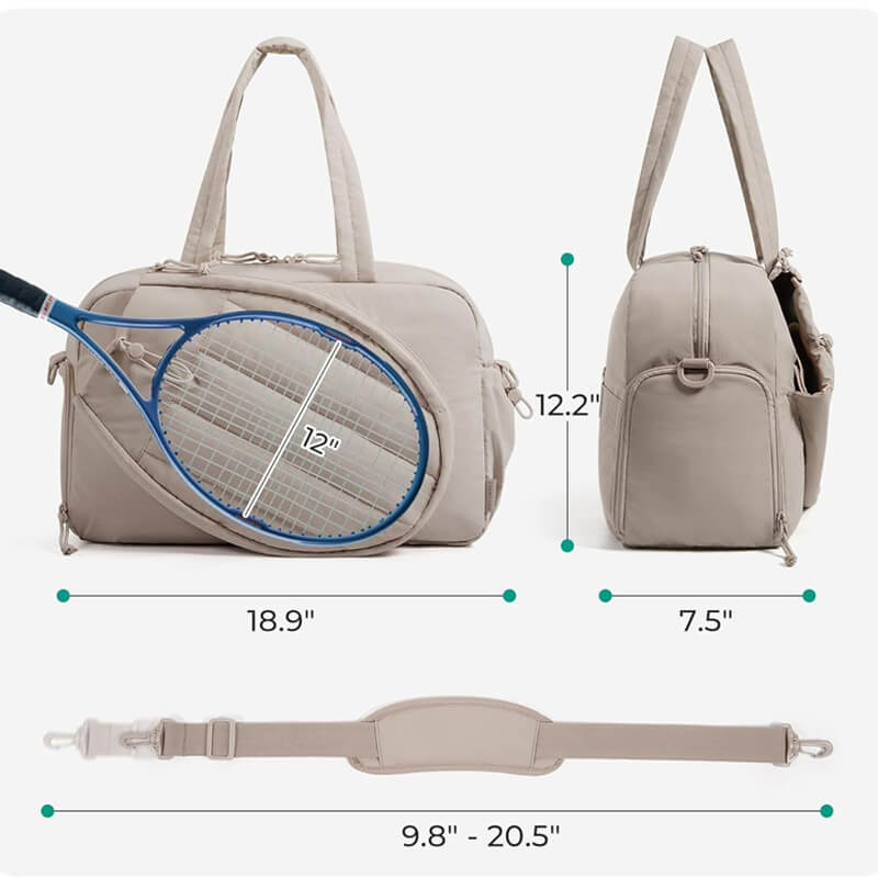 Quilted Pickleball Bag