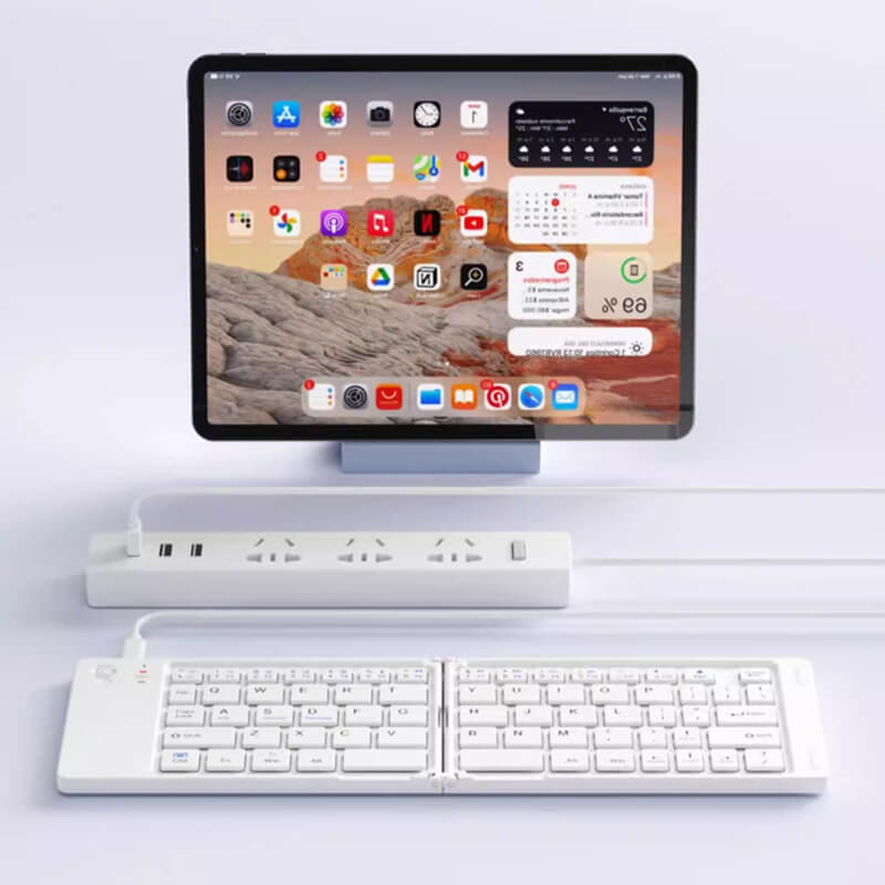 bluetooth-wireless-foldable-rechargeable-keyboard-singapore-corporate-gift