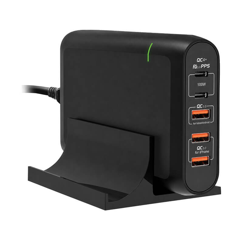 100W 5-port Dual USB-C Charger